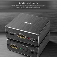 4K X 2K Audio Extractor Converter High Definition Audio Effects For Home