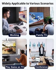 USB C to HDMI Adapter for iPhone 17/16/15 to TV, Type C Digital AV HDMI Adapt…