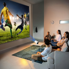 Android13 Projector 1080P 4K Dual WiFi Auto Keystone Speaker Home Office Gift