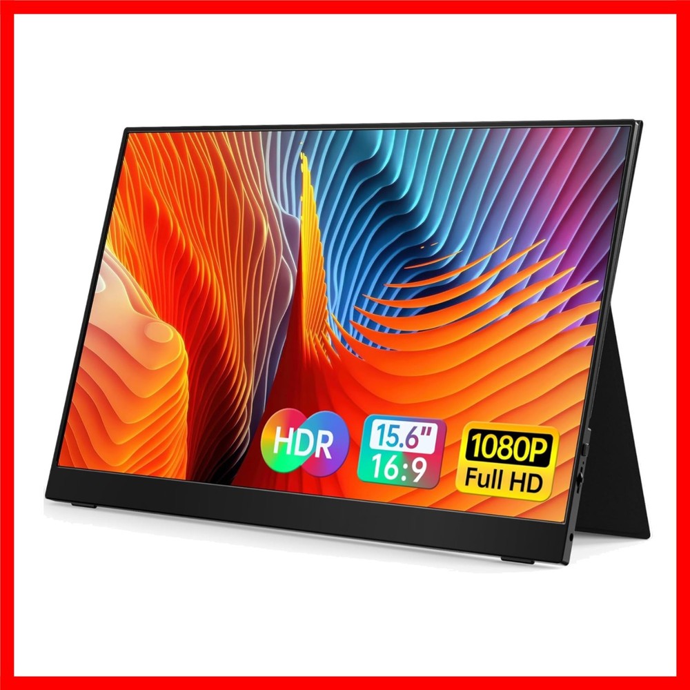 Audiobox TV-15 Portable 15″ LCD TV & Monitor with HDMI Rechargeable Battery 60Hz