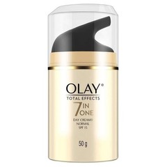 Olay, Total Effects 7 in 1 Day Cream Normal with SPF 15, 50g, 1.7 oz, Pack of 2