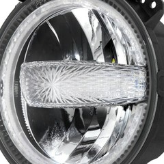 9in LED DRL Headlights For Jeep Wrangler JL Gladiator 2018-2024 4in Fog Light