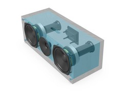 Monolith C5 Center Channel Speaker (Each) Punchy Bass and High Performance Audio