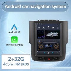 9.7″ Tesla Style FOR 2013-2019 DODGE RAM 1500 2500 3500 CARPLAY GPS RADIO STEREO