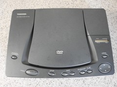 1997 Toshiba SD-P410 DVD player Project X Nuon Prototype, First Compact player