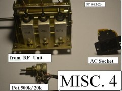 Spare Parts for Yaesu FT-101Z HAM HF Transceiver