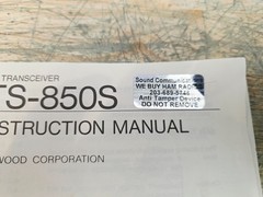 KENWOOD TS-850SAT HF Amateur Transceiver C MY OTHER HAM RADIO iCOM Yaesu Collins