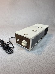 Vintage Panasonic Woodgrain Flip AM Radio Alarm Clock RC-1282 TESTED-RARE Works
