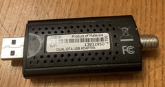 EUC Dish Network Dual OTA USB Adapter 212131