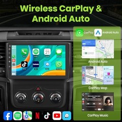 (4GB+64GB) Car Stereo for Dodge RAM 1500 2500 Manual AC 4GB RAM + 64GB ROM