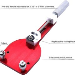 77750 Oil Filter Cutter Billet Aluminum Universal Oil Filter Cutter Tool 2-3/8″