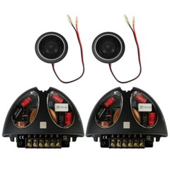 Morel Hybrid 62 6-1/2″ 2-Way Component Speakers 140W 4-Ohm Car Audio Comp NEW