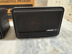 Bose 151 Indoor Outdoor Extreme Weather Proof Speakers Only!! Black Used !!