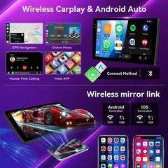 Android 15 Car Radio for Hyundai Sonata 2015-2017, 9 Inch, Wireless CarPlay