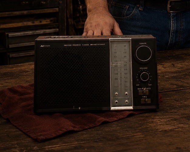 Vintage Kmart Portable AM/FM Radio Model 06-31-51 Works