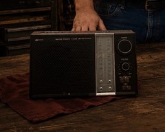Vintage Kmart Portable AM/FM Radio Model 06-31-51 Works