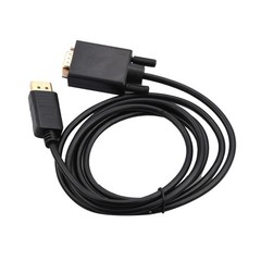 DP to VGA Converter Display Port Male to VGA Male Adapter Cable 1080P 1920×1200