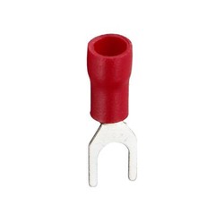 1000PCS SV1.25-4S Insulated Fork Spade Wire Connector Electrical Crimp Terminal
