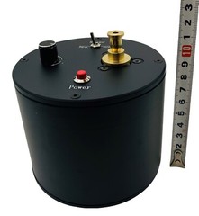 turntable motor adjust speed aluminium alloy body black color