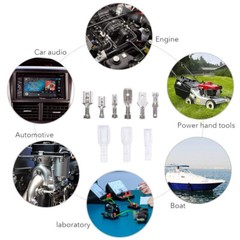 900X Assortment Male Female Spade Terminals Electrical Wire Crimp Connectors Kit