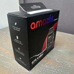 Amazfit GTS 4 LCD Mini Smart Watch 1.65″ Midnight Black Android IOS