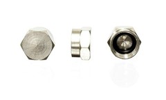 Coaxial F Cap (F81 Cap) Weather Cap – Protects Female Connection – 4 pack