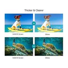 VANKYO 100″ Extra Thick HD Projector Screen 16:9 Home 4K Movie Theater Foldable