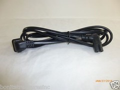 New 6 FT foot Feet angled AC power cord figure 8 2 prong For TV LED Television
