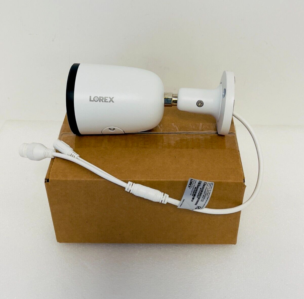 Lorex H30 Halo Series 4K+ 12MP Smart Color Security Bullet Video Camera E910AB