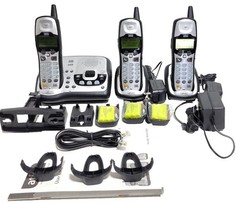 Ativa AD583 3-Handset 5.8GHz Cordless Phone System With Call Waiting/Caller ID
