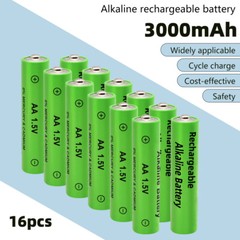 Lots 3000mAh AA /AAA Recargables Alcalinas Alkaline Baterias / Battery Charger