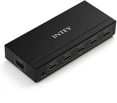 NEW INTEY HDMI Switch Box 5 Port HDMI Switch 5×1 for 3D 4K with Wireless Remote