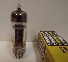 NOS Sylvania 6X4 Rectifier Vacuum Tube