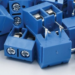 10pcs 5mm Pitch KF301-2 2-Pin Pole PCB Mount Screw Terminal Block US