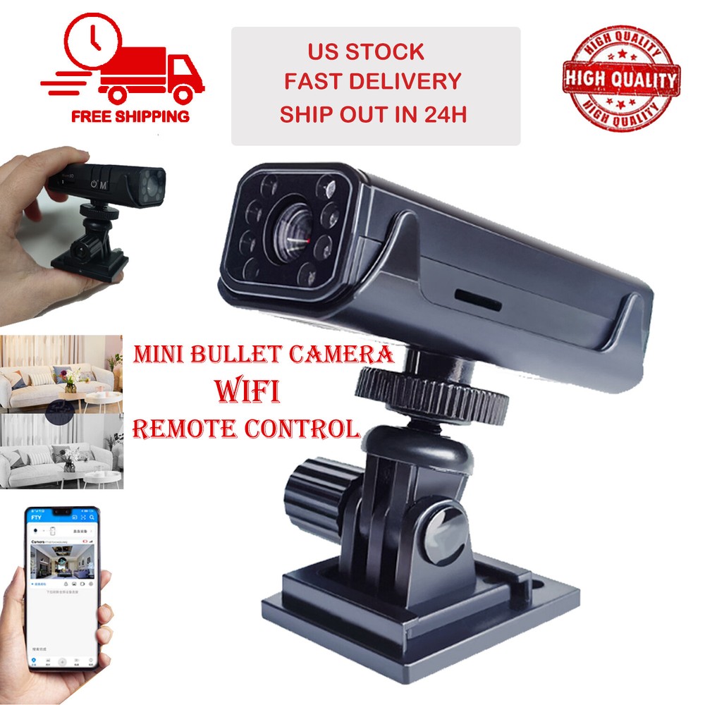 Wireless Camera for Home Security Mini 1080P Wifi Night Vision HD Smart Cameras