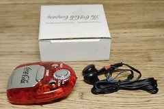 Vintage Promotional Coca Cola FM Auto Scan Radio Earphones Light Instruction Box
