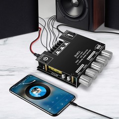 2.1 Channel Bluetooth 5.0 Subwoofer Amplifier Board For 20~100W, 4~8Ω Speakers