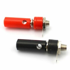 10pairs Male + Female 4mm Banana Plug + Socket Screw Connector J072 Audio USA