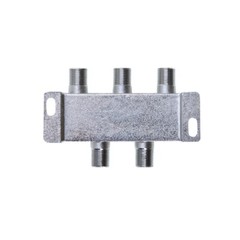 4-Way TV Coaxial Cable Splitter 5-2300 MHz RG6 RG59 Coax Antenna HDTV Satellite