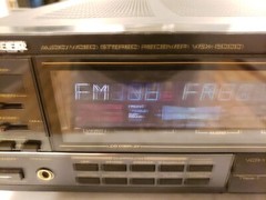 Vintage 1986 Pioneer VSX-5000 Stereo Receiver 100 WPC Only 0.005 THD Phono Input