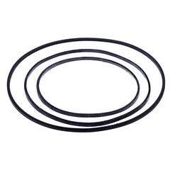 100 Pcs Rubber Tape Recorder Belt Cassette Player Drive Belts Replacement