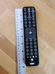 Terk Universal 4 Device Remote Control TKRTBL08B R2560 4 3W23CX Tested Working