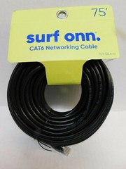 SURF ONN CAT6 NETWORKING CABLE-75 FT