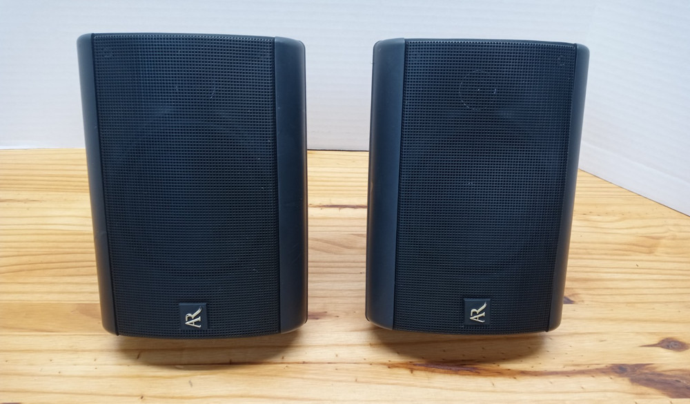 Pair of Acoustic Research AR Wall Mountable 2way Speakers Black