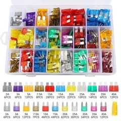 420Pcs 12V Automotive Blade Fuse Assortment Kit for Car Truck Motorcycle RV Boat