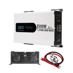 2000W 3000W 4000W Pure Sine Wave Power Inverter 12V 24V DC to 110V 120V AC
