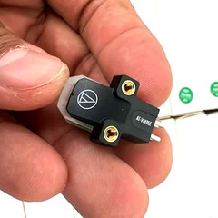 GENUINE OEM AT-VM95E PHONO CARTRIDGE WITH OEM ELLIPTICAL STYLUS + A FREEBIE!!!