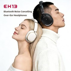 FiiO EH13 Wireless ANC Bluetooth Headphones, 42dB Hybrid ANC, (Black)