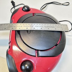 GPX BC232R CD/Radio/CD-R Playback Boombox Red and Black