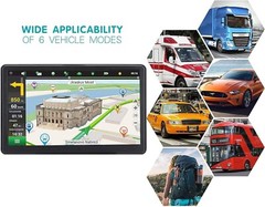 Gps Navigation for Car/Truck Touch Screen Maps w/ Spoken Direction 7″